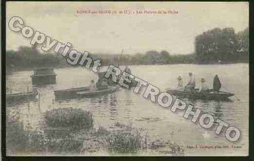 Ville de ROSNYSURSEINE Carte postale ancienne