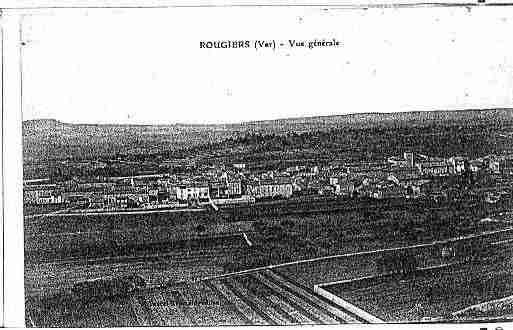 Ville de ROUGIERS Carte postale ancienne