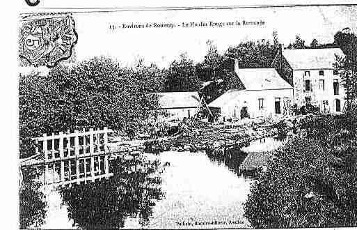 Ville de ROUVRAY Carte postale ancienne