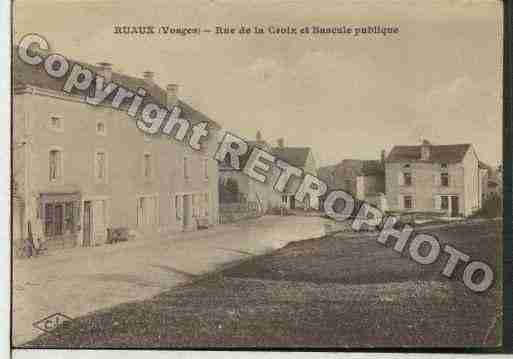 Ville de RUAUX Carte postale ancienne