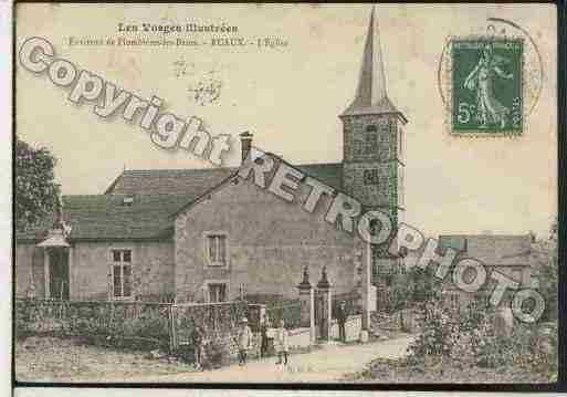 Ville de RUAUX Carte postale ancienne