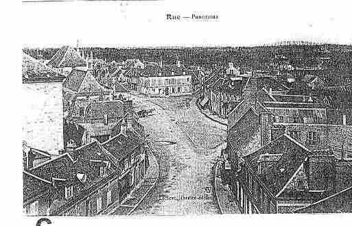 Ville de RUE Carte postale ancienne