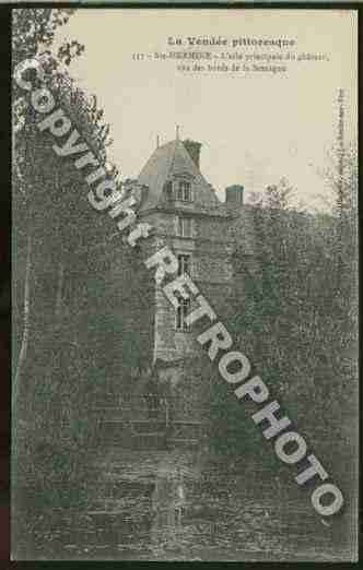 Ville de SAINTEHERMINE Carte postale ancienne