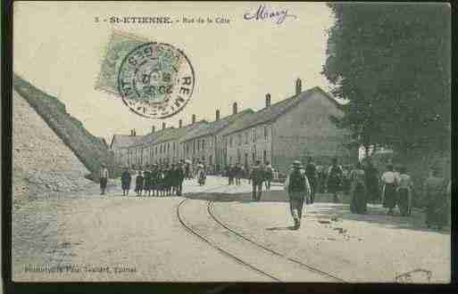 Ville de SAINTETIENNELESREMIREMONT Carte postale ancienne