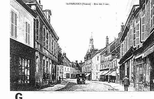 Ville de SAINTFARGEAU Carte postale ancienne