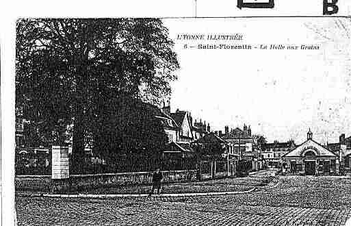 Ville de SAINTFLORENTIN Carte postale ancienne