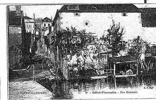 Ville de SAINTFLORENTIN Carte postale ancienne