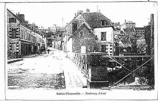 Ville de SAINTFLORENTIN Carte postale ancienne