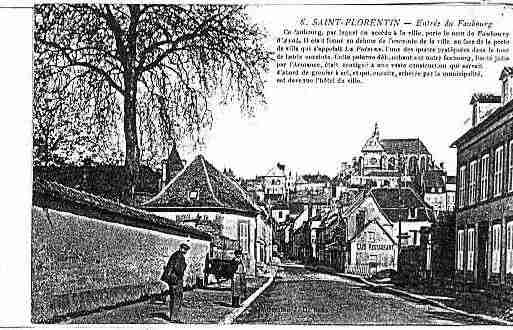 Ville de SAINTFLORENTIN Carte postale ancienne