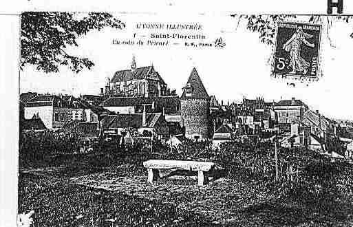 Ville de SAINTFLORENTIN Carte postale ancienne