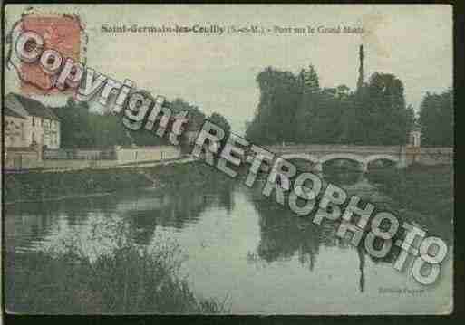 Ville de SAINTGERMAINSURMORIN Carte postale ancienne