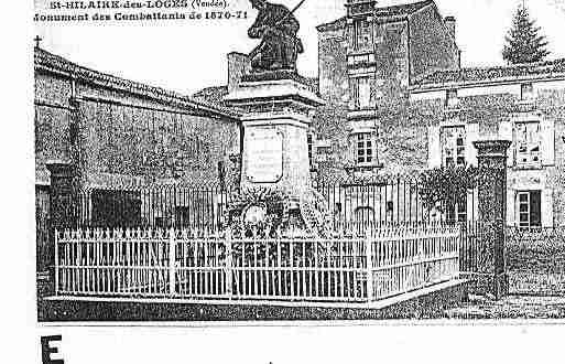 Ville de SAINTHILAIREDESLOGES Carte postale ancienne