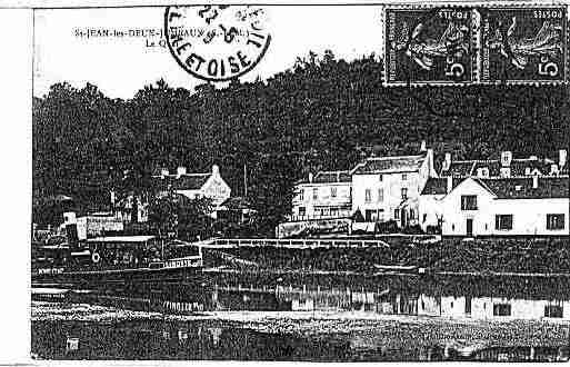 Ville de SAINTJEANLESDEUXJUMEAUX Carte postale ancienne