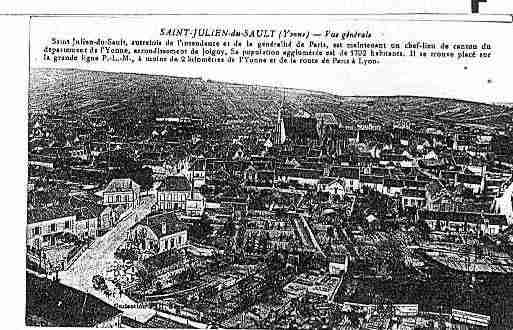 Ville de SAINTJULIENDUSAULT Carte postale ancienne