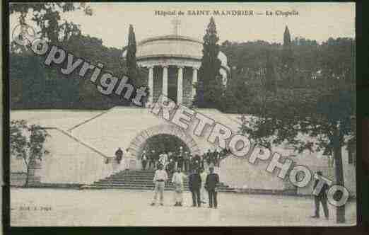 Ville de SAINTMANDRIERSURMER Carte postale ancienne