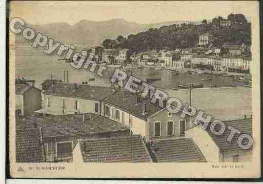 Ville de SAINTMANDRIERSURMER Carte postale ancienne