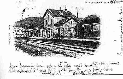 Ville de SAINTMAURICESURMOSELLE Carte postale ancienne