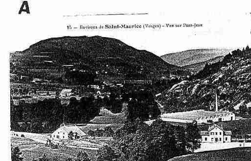 Ville de SAINTMAURICESURMOSELLE Carte postale ancienne