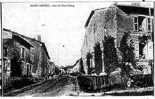 Ville de SAINTMENGE Carte postale ancienne