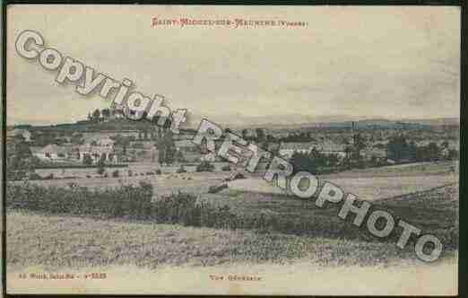 Ville de SAINTMICHELSURMEURTHE Carte postale ancienne