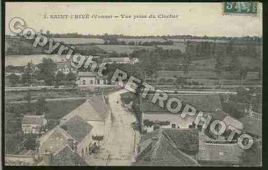 Ville de SAINTPRIVE Carte postale ancienne