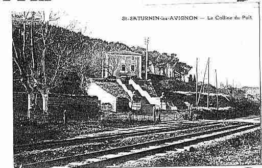 Ville de SAINTSATURNINLESAVIGNON Carte postale ancienne