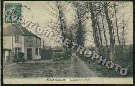 Ville de SAINTSIMEON Carte postale ancienne