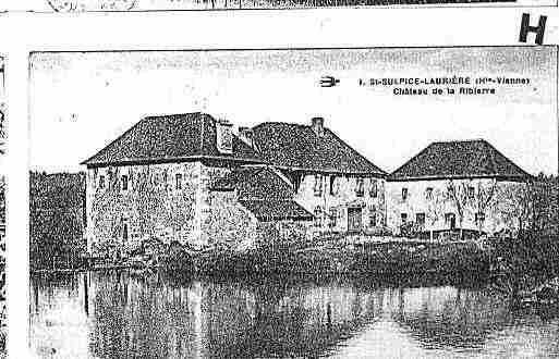 Ville de SAINTSULPICELAURIERE Carte postale ancienne