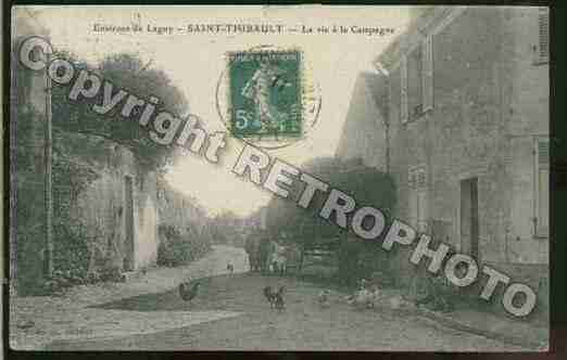 Ville de SAINTTHIBAULTDESVIGNES Carte postale ancienne