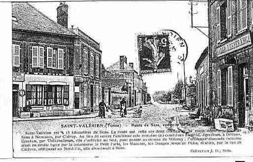 Ville de SAINTVALERIEN Carte postale ancienne