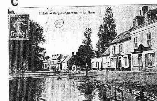 Ville de SAINTVALERYSURSOMME Carte postale ancienne