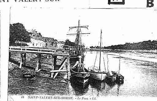 Ville de SAINTVALERYSURSOMME Carte postale ancienne