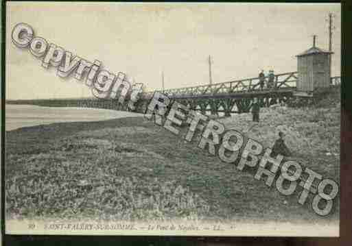 Ville de SAINTVALERYSURSOMME Carte postale ancienne