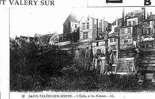 Ville de SAINTVALERYSURSOMME Carte postale ancienne