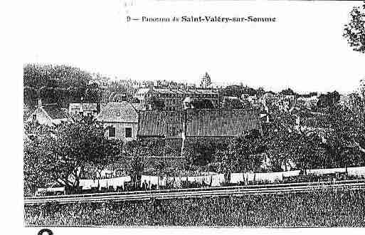 Ville de SAINTVALERYSURSOMME Carte postale ancienne