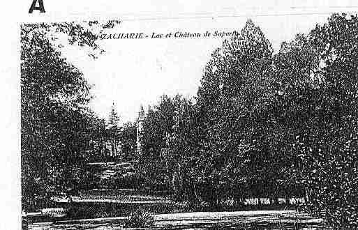 Ville de SAINTZACHARIE Carte postale ancienne