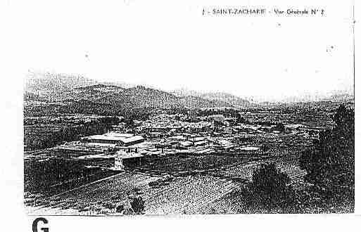 Ville de SAINTZACHARIE Carte postale ancienne