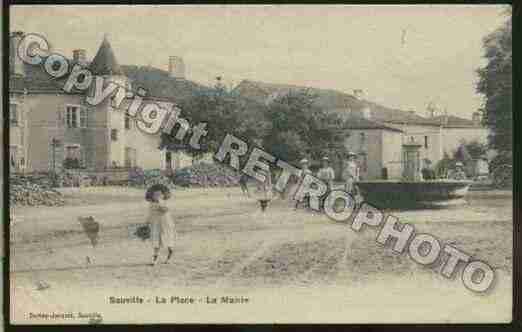 Ville de SAUVILLE Carte postale ancienne