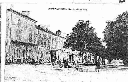 Ville de SAUZEVAUSSAIS Carte postale ancienne