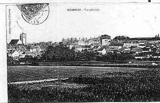 Ville de SEIGNELAY Carte postale ancienne