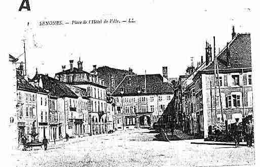 Ville de SENONES Carte postale ancienne