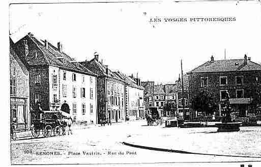 Ville de SENONES Carte postale ancienne