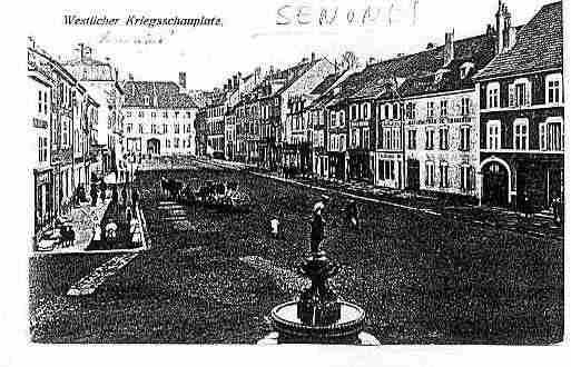 Ville de SENONES Carte postale ancienne