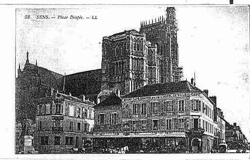 Ville de SENS Carte postale ancienne