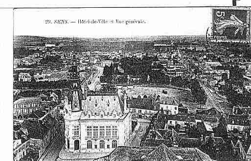 Ville de SENS Carte postale ancienne