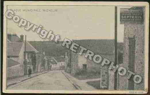 Ville de SEPTEUIL Carte postale ancienne