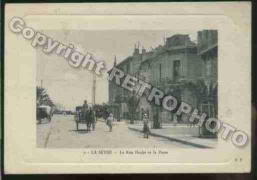 Ville de SEYNESURMER(LA) Carte postale ancienne