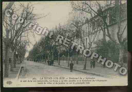 Ville de SEYNESURMER(LA) Carte postale ancienne