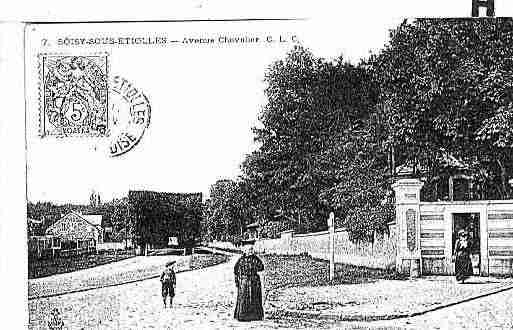 Ville de SOISYSURSEINE Carte postale ancienne