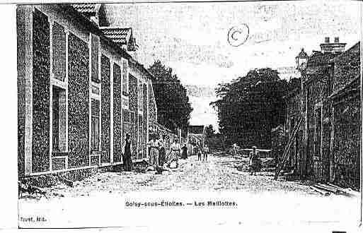 Ville de SOISYSURSEINE Carte postale ancienne